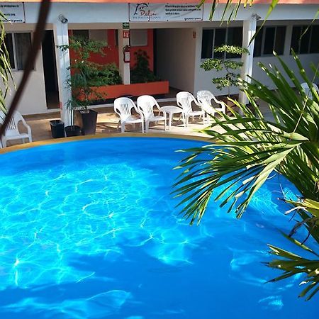 Bungalows Delfin Hotel Playa Azul Bagian luar foto