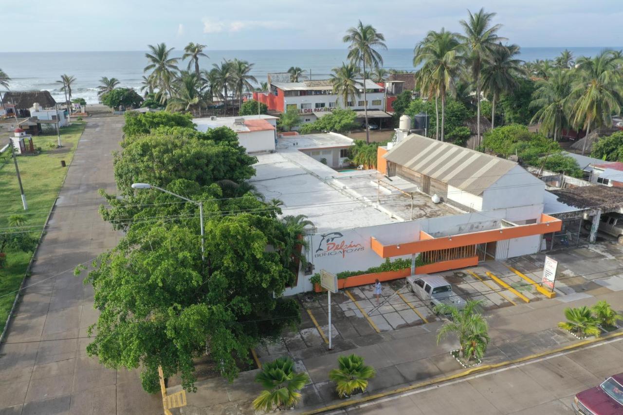 Bungalows Delfin Hotel Playa Azul Bagian luar foto